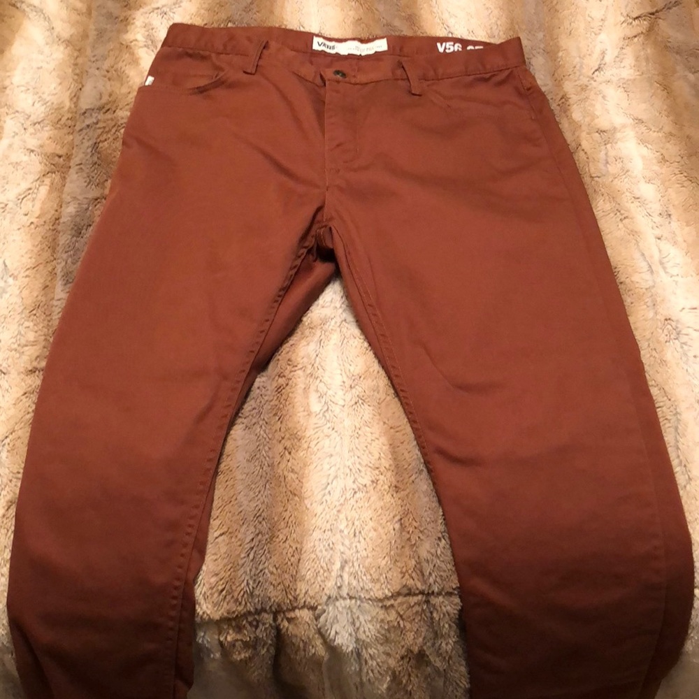 Vans burgundy pants